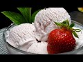 Strawberry Ice Cream -  MOST FAVORITE RECIPE! NO eggs NO condensed milk