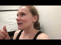 Mom came! Got a callback! Injured the shoulder again 😅 July 10, 2024-Video journal / diary