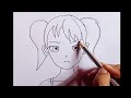 How to draw an angry anime girl easy step by step | Anime drawing girl