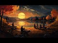 💤 A Peaceful Sleepy Story🍂 A Peaceful Autumn Dinner Picnic | Storytelling and Rain Sounds