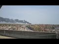 Fire near Algiers, Louisiana