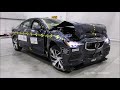 2020-2024 Volvo S60 / V60 NHTSA Full-Overlap Frontal Crash Test