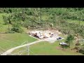 Drone video shows destruction from Tennessee tornado