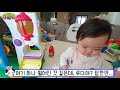 [SUB] Korean baby's Cooked Rice MUKBANG?