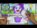 Apple Jack make money from coffee - MY LITTLE PONY | Stop Motion Paper