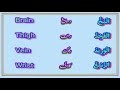 Simple Arabic Easy way to learn Arabic language in Urdu Hindi parts of Human Body In Arabic