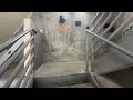 Walking 20 flights of stairs!  The Emergency Exit Steps at the Luxor in Las Vegas NV
