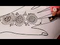 Arabic Simple Mehndi design