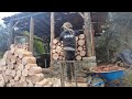 building my dream cabin - part 1: cordwood walls