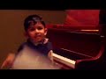 3 year old Piano Recital