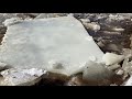 U.P. Escanaba River Ice Breakup 2021