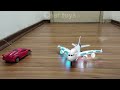 3D lights Rc Airplane A380 Remote Control And Lid lights Rc Car Remote Contrel Unboxing And testing.