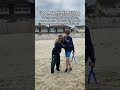 Autistic Nonspeaking Teen and Mom Celebrate on the Beach! #autism #nonverbal #autismmom #autistic