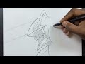 How to draw Chainsaw man ( denji ) | step-by-step | drawing tutorial