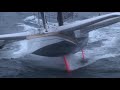 This giant 40-knot trimaran is out to smash the round the world record