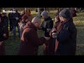 HQ highlights: Casting the Ashes of Thich Nhat Hanh | Ceremony in Plum Village France | 2022 03 12