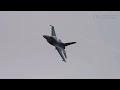F-16 Fighter Jets Air Intake Creates Scary Vortices | Mini Tornado