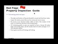Red Flags Property Inspection Guide: Hazardous Vegetation, Septic System, Garage Door Spring & Pools