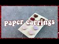 How to Make JEWELRY out of PAPER! Easy Crafts to make AT HOME!