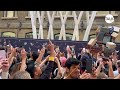 Harry Potter Fans Takeover King's Cross Station In Their Hundreds