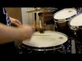 TJ Thorn plays single stroke, double stroke and paradiddle combinations on snare drum