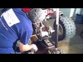 TRX 450R Chain Cleaning