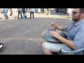 Amazing street music in Kiel - Hangdrum- great street music