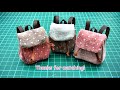 DIY Miniature Doll Accessories Mini Backpack School Bag - Functional - NO SEW!