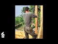 Alone Building a Wooden House in 130 Days / Dream home build / BUILD LOG CABIN / TIMELAPSE