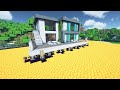 ⛏️ Minecraft Tutorial :: 🏖️ How to build a Beach House 🏠 [마인크래프트 해변가에 멋진 집짓기]