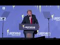 Donald Trump booed at a Libertarian convention