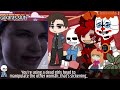 Non-Human Characters react to each other || Sans & Connor || Part 1/2 || Original || Gacha Club