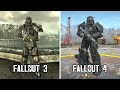 Enclave Power Armor Comparison in Fallout Games