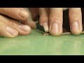 Making a HANDMADE Wallet in the Finest Calf Leather