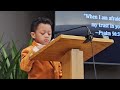 Jonah's first Bible reading