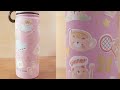 cute teddy bear stickers tumbler (upcoming video tutorial)