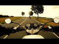 Honda NTV 650 windnoise fixed onboard GoPro - nice sound