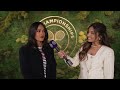Hollywood's Salma Hayek | Interview | Wimbledon 2024