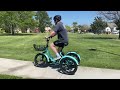 Incredible Electric Trike Unboxing and Review of the Mooncool TK1 Folding eTrike