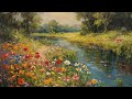 Vintage Floral Free Tv Art Wallpaper Screensaver Home Decor Samsung Oil Painting Digital Wildflower