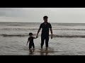 Ahaan Khan | Gorai Beach Mumbai | Walking At Gorai Beach
