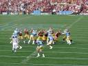 USC Slowly Battles up the Field Against the Bruins
