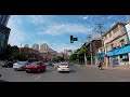 Driving Downtown Wuhan, The Huge Modern City In China