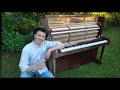 Peter Bence Style - Michael Jackson Medley on a STUNNING public piano!