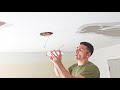 How to Install Ultra-Slim Recessed LED Lights || No Hole Saw, No Worries || Replacing Our Old Lights
