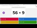 Kahoot! Game math learning part 1