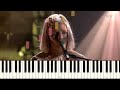Aurora - Life on Mars (e-piano tutorial)
