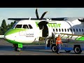 ULTRA Real 4K | ATR 72-600 Full Flight | Madeira Airport ✈ Porto Santo Airport | A MSFS Experience