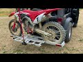 HARBOR FREIGHT HAUL-MASTER400 Lb. Receiver-Mount Motorcycle Carrier 3 month REVIEW