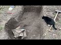 Digging a hole in my backyard(Part 1).